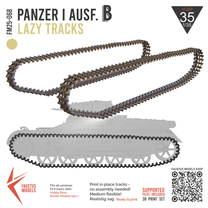 Panzer I Ausf.B Tracks [Lazy Tracks]