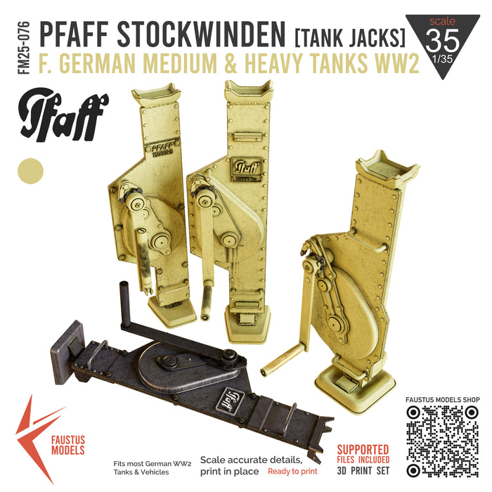 Pfaff stick winches Medium-Heavy