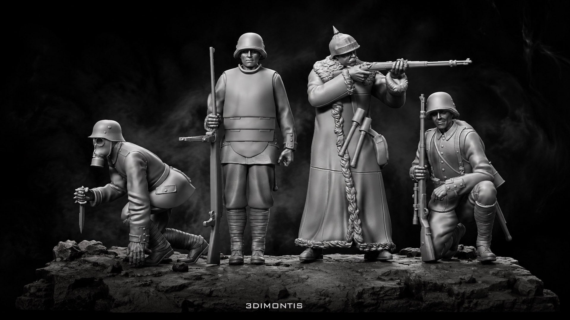Sturmtruppen / fanteria d’assalto tedesca WWI, 1916–18
