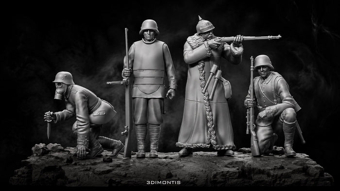 Sturmtruppen / fanteria d’assalto tedesca WWI, 1916–18