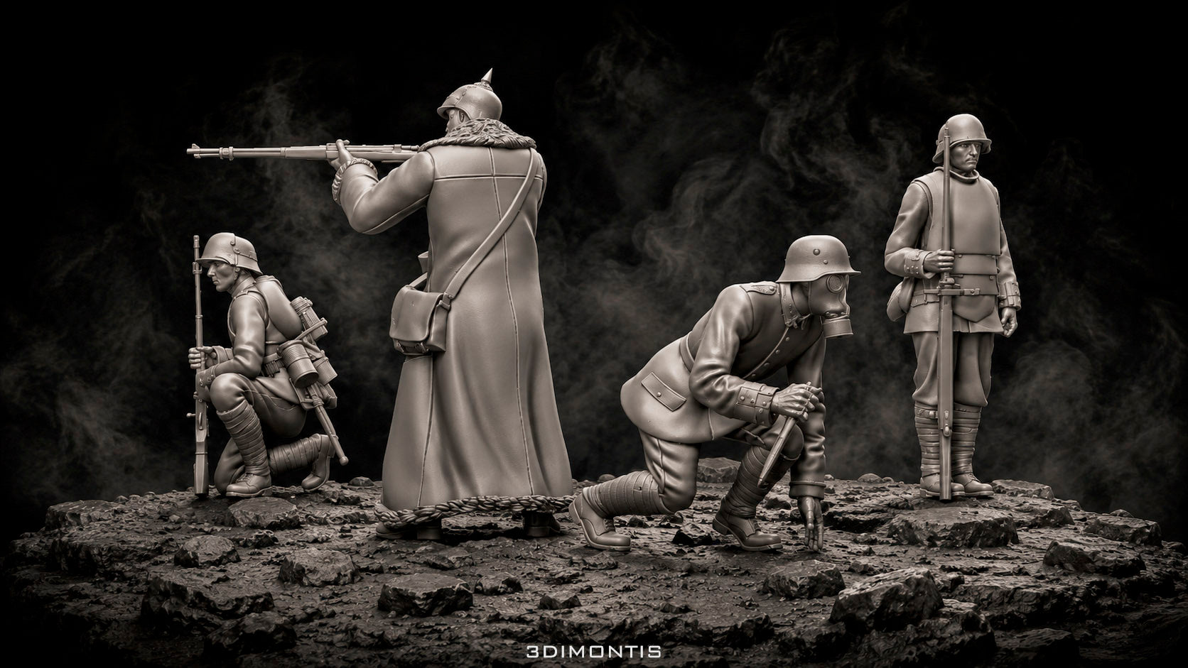 Sturmtruppen / fanteria d’assalto tedesca WWI, 1916–18