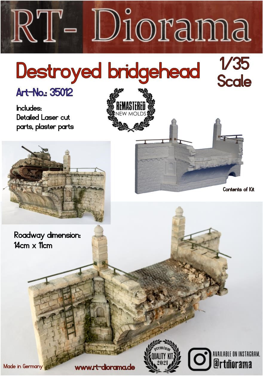 1/35 Destoyed Bridgehead [Standard]
