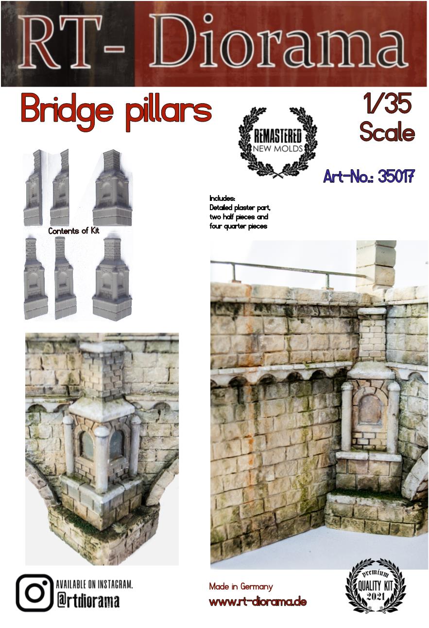 1/35 Bridge Pillars [Standard]