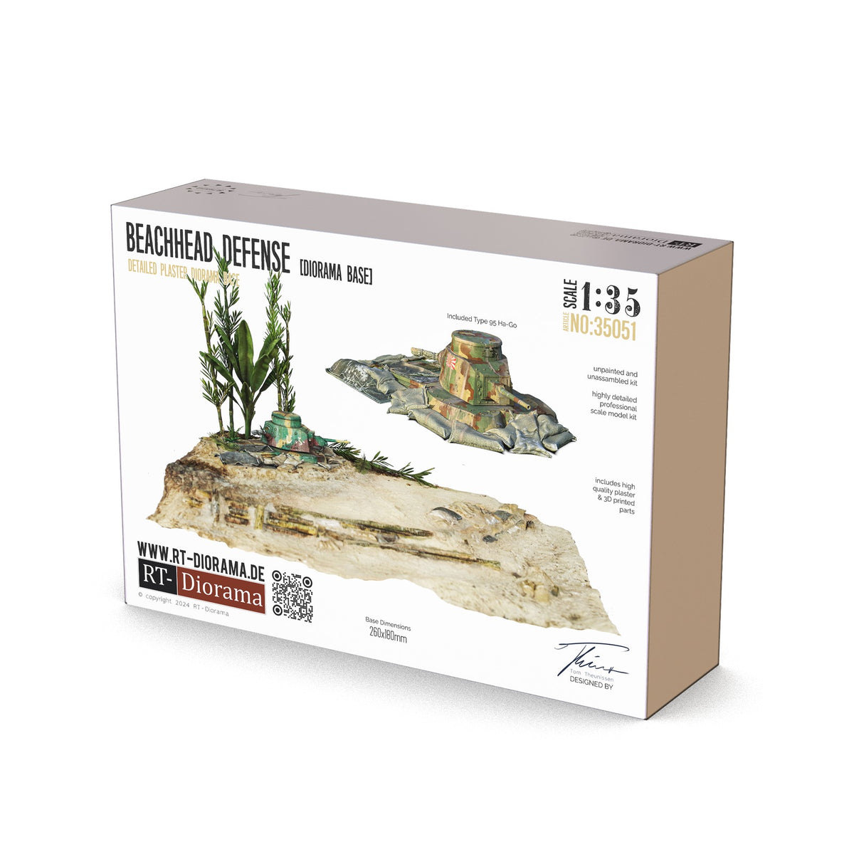 1/35 Beachhead Defense [Diorama Base]