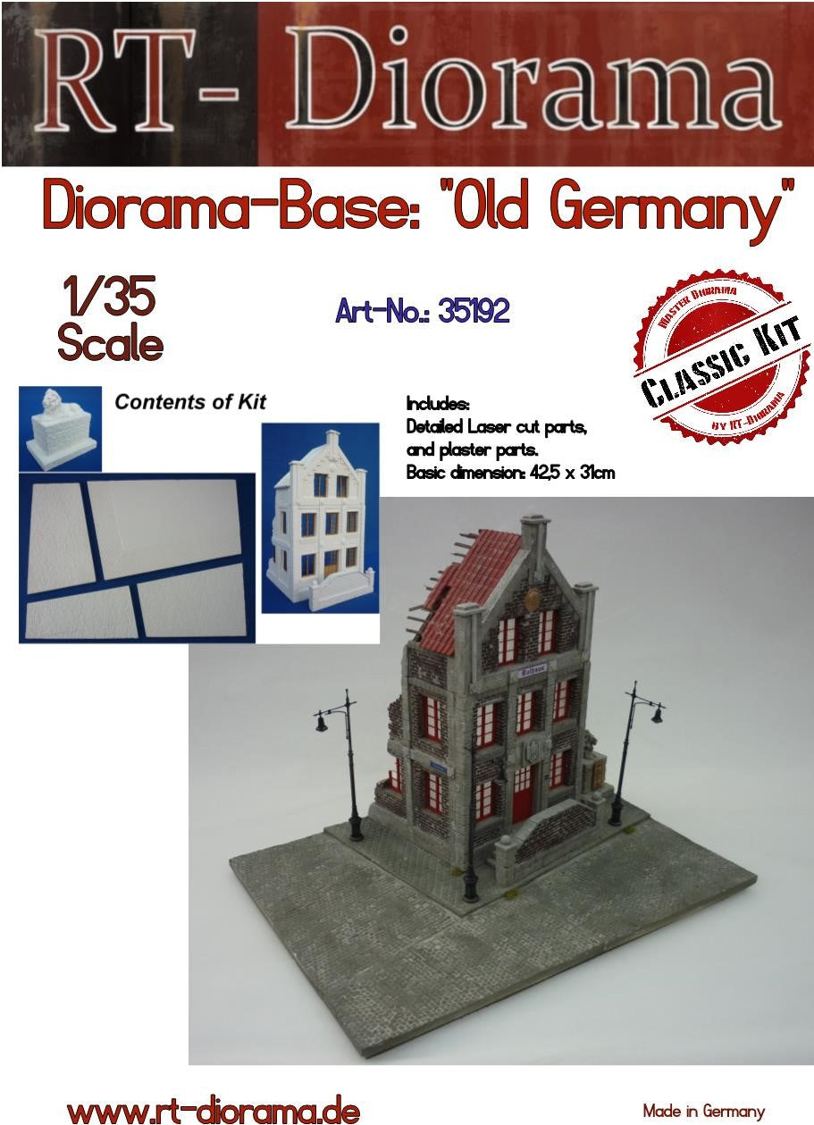 1/35 Diorama-Base: Old Germany [Standard]