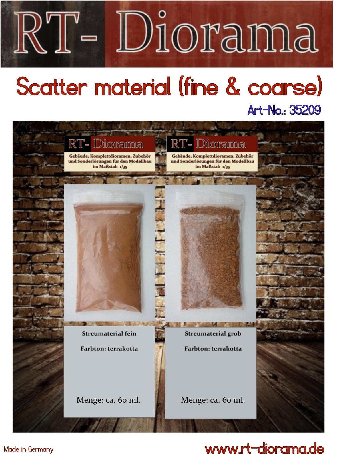 1/35 Streumaterial 2er Set [Standard]