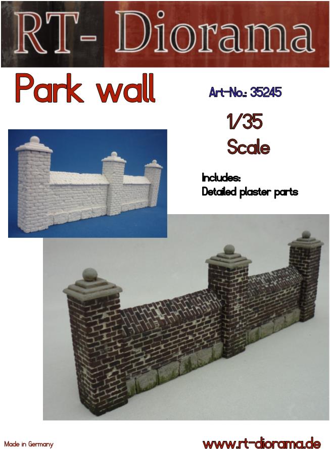 1/35 Park Wall [Standard]