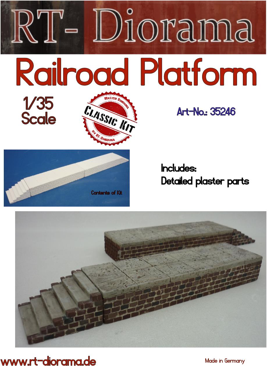1/35 Railroad Platform [Standard]