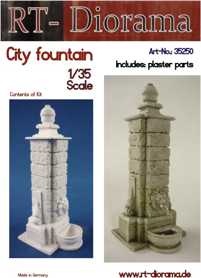 1/35 City fountain [Standard]