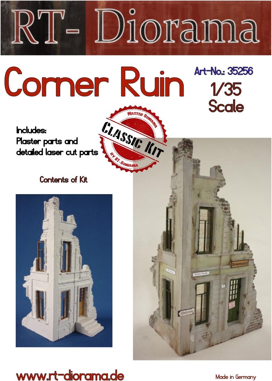 1/35 Corner Ruin [Standard]