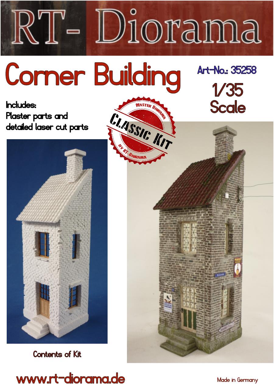 1/35 Corner Building [Standard]