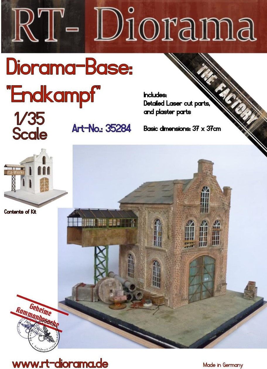1/35 Diorama-Base: "Endkampf" [Standard]