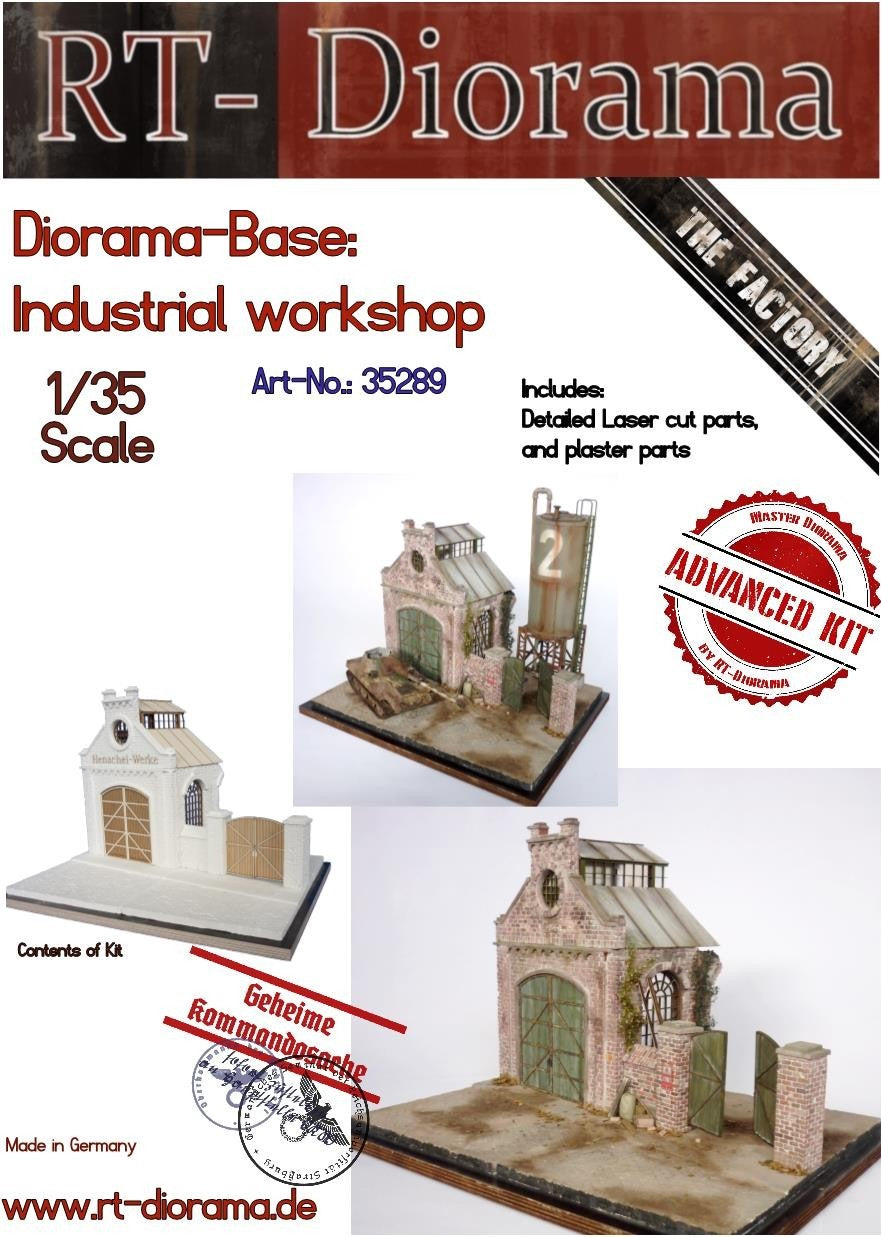 1/35 Diorama-Base: Industrial Workshop [Standard]