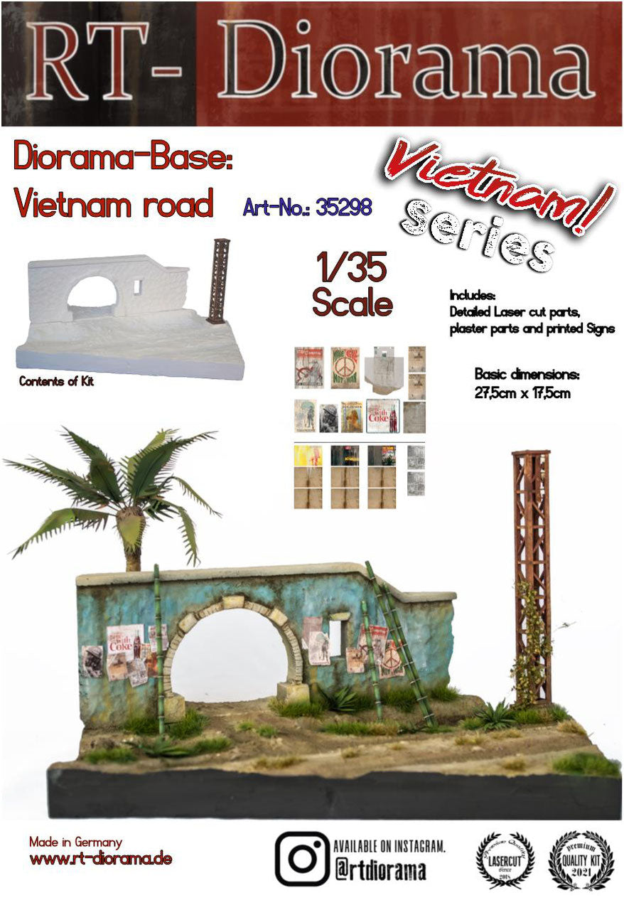 1/35 Diorama-Base: Vietnam Road [Standard]
