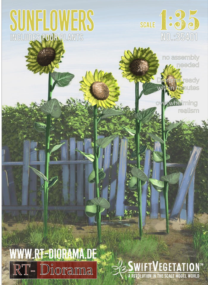 1/35 Sunflowers / 4pcs.