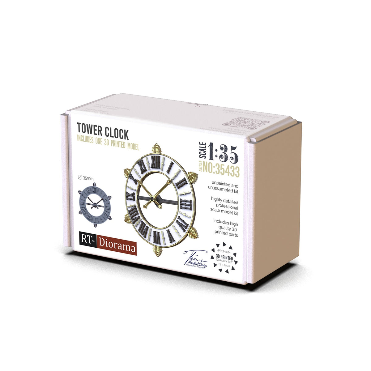 1/35 Tower clock