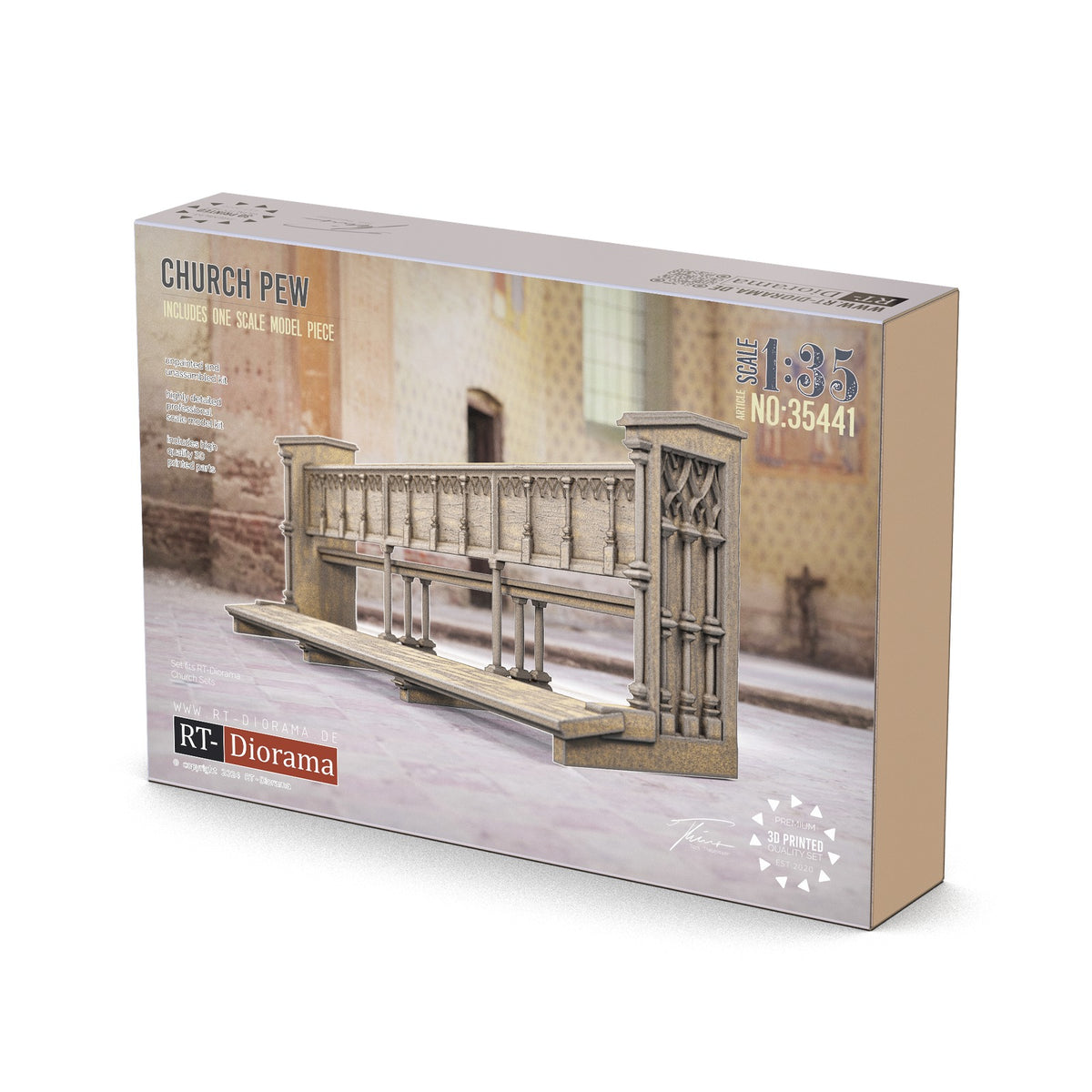 1/35 Church Pew