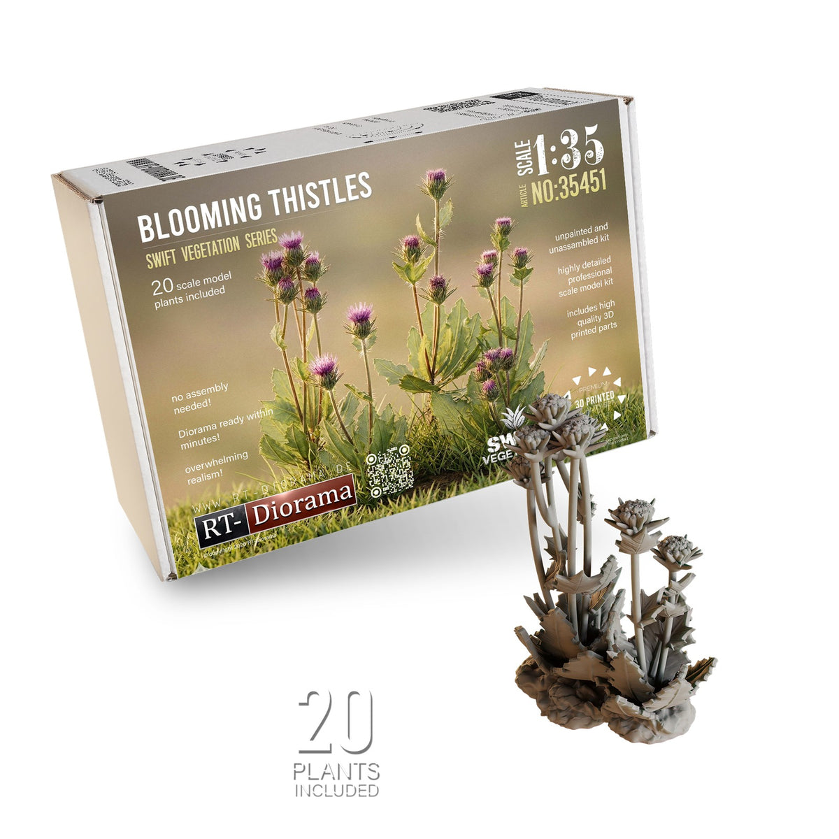 Blooming Thistles [Swift Vegetation]