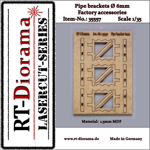 1/35 Pipe Bracket 6mm