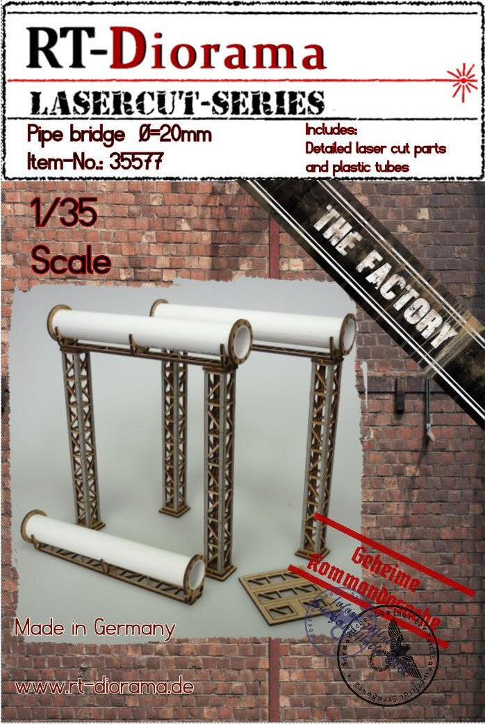 1/35 Pipe Bridge 20mm