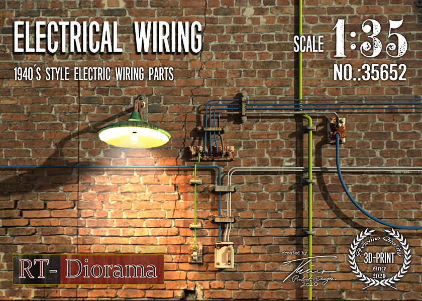 1/35 Electrical Wiring Set
