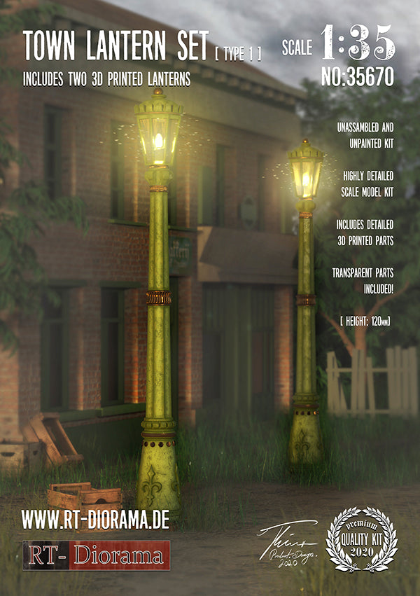 1/35 Town Lantern Set Type 1