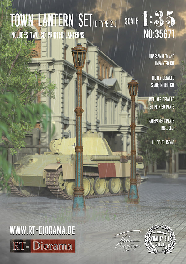 1/35 Town Lantern Set Type 2
