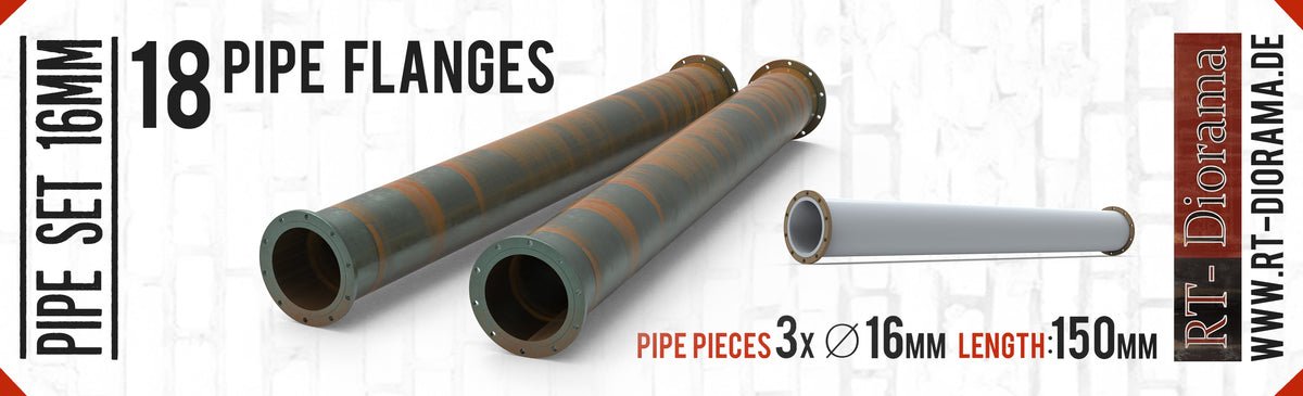 1/35 Pipe Set 16mm