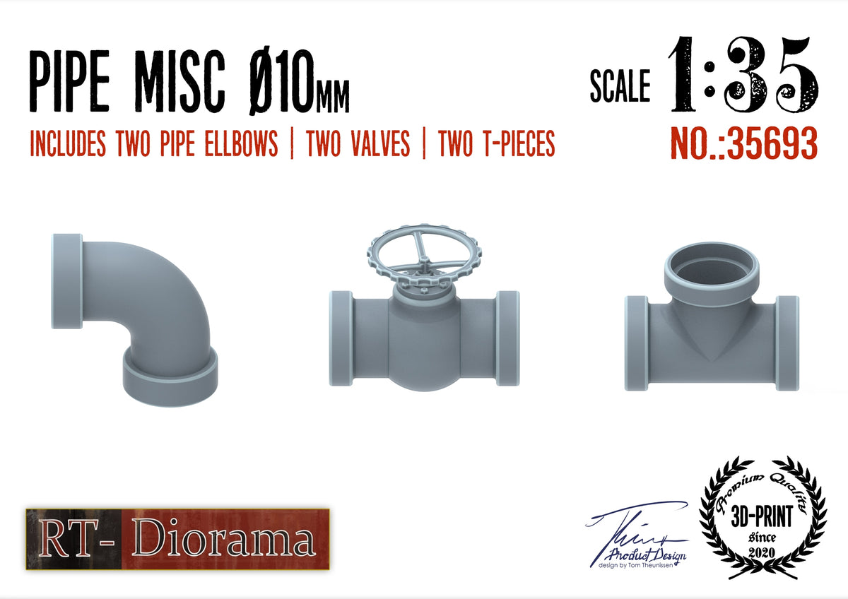 1/35 Pipe Misc. 10mm