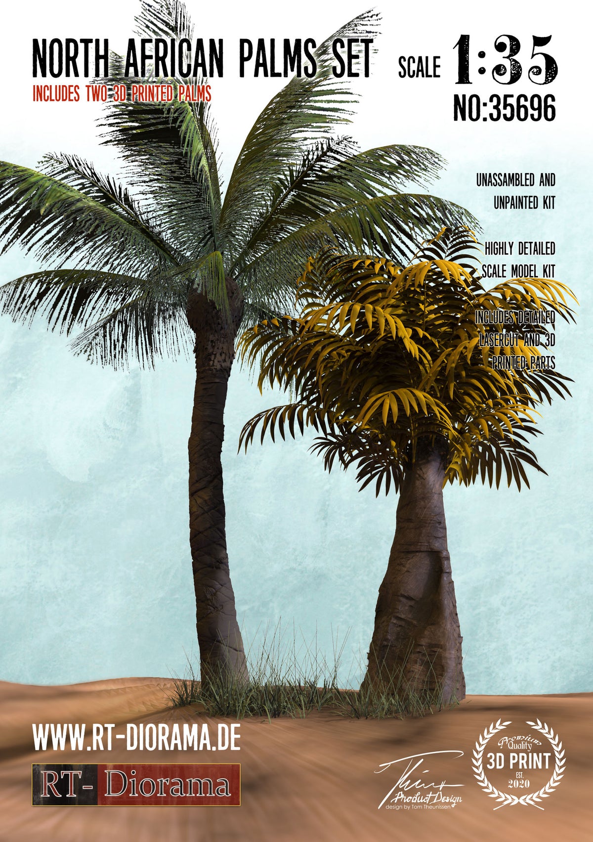 1/35 North African Palms Set