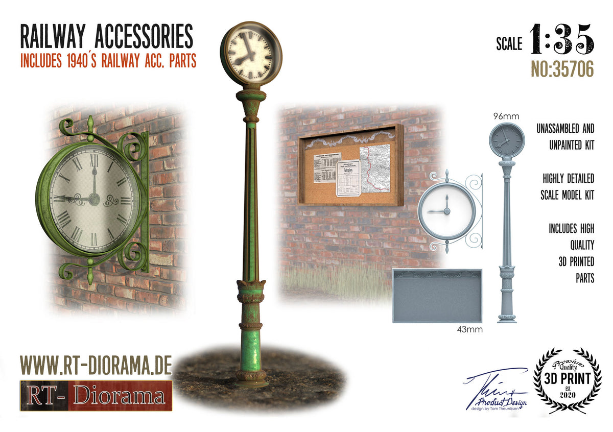 1/35 Railway Accessories