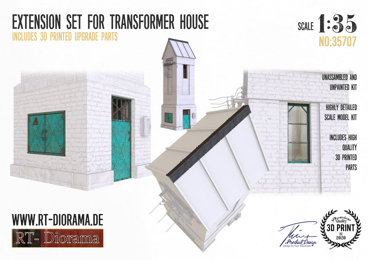 1/35 Extension Set Transformer House