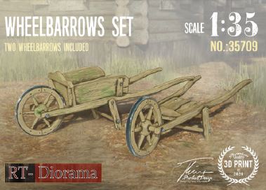 1/35 Wheelbarrow Set