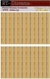 1/35 Printed Accesories: Wallpaper Nr.16