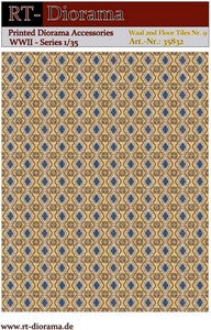 1/35 Printed Accesories: Wall and Floor Tiles Nr.9