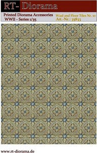 1/35 Printed Accesories: Wall and Floor Tiles Nr.10