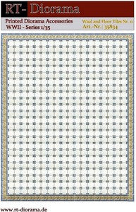 1/35 Printed Accesories: Wall and Floor Tiles Nr.11