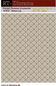 1/35 Printed Accesories: Wall and Floor Tiles Nr.12