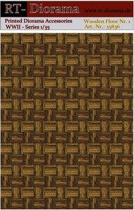 1/35 Printed Accesories: Wooden Floor Nr.1