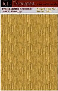 1/35 Printed Accesories: Wooden Floor Nr.6