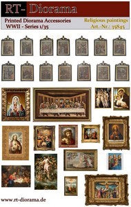 1/35 Printed Accesories: Religious Paintings