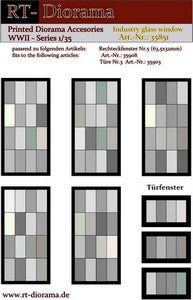 1/35 Printed Accesories: Industry Glass Windows