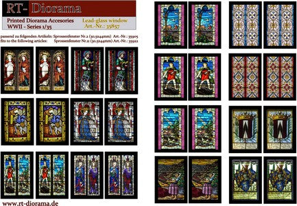 1/35 Printed Accesories: Lead-Glass Windows (pictures)
