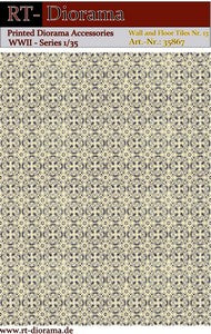 1/35 Printed Accesories: Wall and Floor Tiles Nr.13
