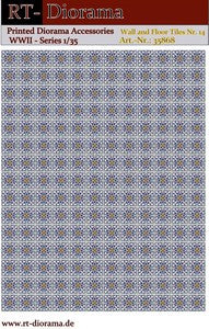 1/35 Printed Accesories: Wall and Floor Tiles Nr.14