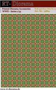 1/35 Printed Accesories: Wall and Floor Tiles Nr.15