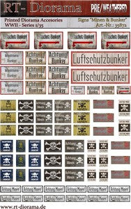 1/35 Printed Accesories: "Achtung Minen