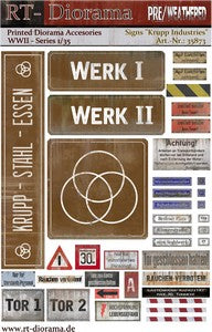 1/35 Printed Accesories: "Krupp" Industrie