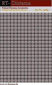 1/35 Printed Accesories: Oriental Wall and Floor Tiles Nr.3