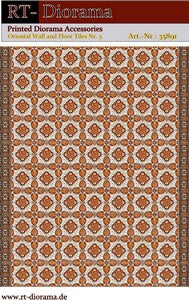 1/35 Printed Accesories: Oriental Wall and Floor Tiles Nr.5